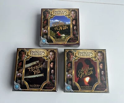 (3) The Princess Bride Games: A Battle of Wits, Miracle Pill, As You Wish Nuevo en caja Foto 1 de 4