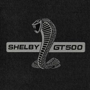 Lloyd Mats ® - Velourtex Ebony Front Floor Mats For Mustang Shelby GT500 2010-21