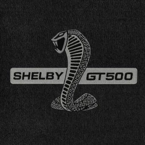 Lloyd Mats ® - Velourtex Ebony Front Floor Mats For Mustang Shelby GT500 2010-21 - Foto 1 di 5