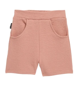 Pantalones cortos texturizados para niñas TINY TRIBE talla 6 - rosa polvoriento nuevo con etiquetas - Imagen 1 de 5