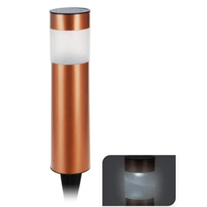 Koopman LED Solarleuchte in Bronze mit Bodenspieß witterungsbeständig - Picture 1 of 1