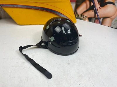 🔥Casco de moto unisex talla S fibra de vidrio negro🔥 Foto 1 de 4