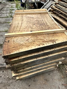 Eichenbohle Tischplatte, Eiche, Bohle, Platte ca. 170x95x6cm - Bild 1 von 1