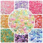 THEMED MIX Iridescent AB Pearl Diamantes Rhinestones Embellishment Decoden Craft