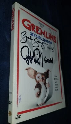 Gremlins DVD Special Edition AUTOGRAPHED BY ACTORS ZACH GALLIGAN JUDGE REINHOLD - Image 1 of 4