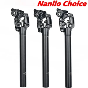 Mountain Bike Damping Suspension Seat Post 50mm Travel 27.2-31.6x350mm Seat Tube - Picture 1 of 27