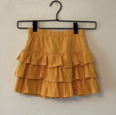 Pantalón corto Hanna Andersson niñas naranja en capas talla 6-7 Foto 1 de 4