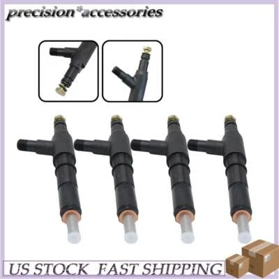 For 1999-2004 Isuzu NPR-HD 4.8 4HE1 Turbocharged 4X Fuel Injector 8-97148-960-1 — 第 1/4 张图片