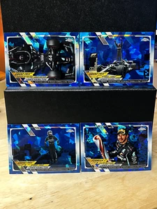 Topps 2021 cromo zafiro F1 Lewis Hamilton #143 #151 #166 #171 Mercedes GOAT - Imagen 1 de 2