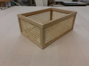 Regalkorb Wiener Geflecht - Bild 1 von 3