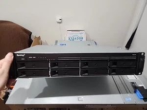 Synology RackStation RS1219+ 8-Bay NAS | Intel Quad-Core 2.4GHz | 2GB RAM - Picture 1 of 4