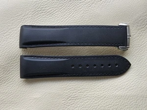 OMEGA Planet Ocean 45.5mm Black Rubber Strap Buckle 98000363 & 94522033 22-20mm - Bild 1 von 4