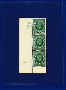SG439 1934 1/2d verde N47 (1) Ctrl W35 Cyl.13 sin punto Perf 6 (I/P) MNH Cat £50 pdik - Imagen 1 de 3