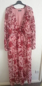 Floor Length Floral Dress Size 22 - Picture 1 of 6