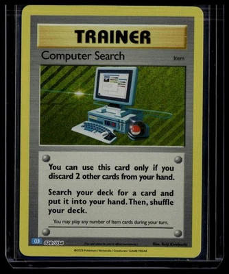 Trading Card Game Classic #020/034 Computer Search (CLB) - Image 1 of 2