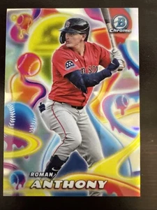 2025 Bowman Chrome Roman Anthony Refractor #MM-13 - Picture 1 of 2