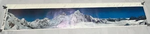 Impresión de póster publicitario panorámico de colección Top of the World Monte Everest Mountain (A8) - Imagen 1 de 13