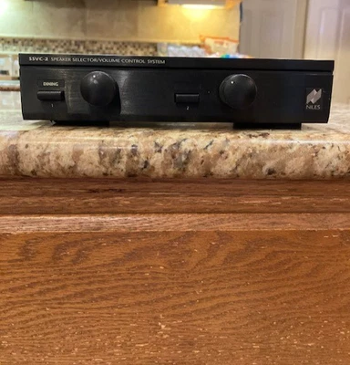 Niles Audio SSVC-2 Two-Pair Speaker Selector Volume Control System - Image 1 of 4