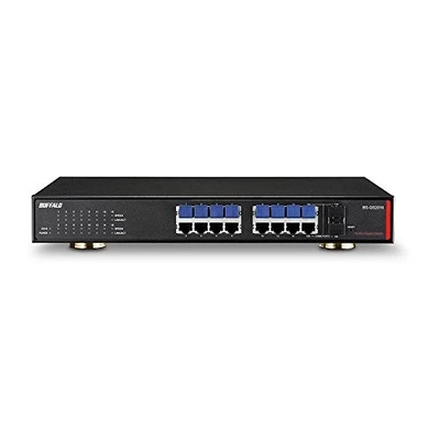 BUFFALO BS-GS2016/A 16 Port Layer 2 Giga smart switch Network Audio Hub New - Image 1 of 4