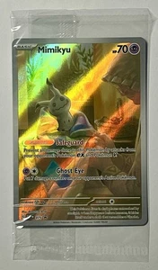 Mimikyu SVP075 (Sealed) IR Full Art Scarlet & Violet: Black Star Promo 2024 - Picture 1 of 7