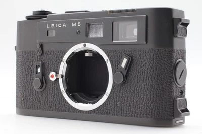 3 Lug Late Model [MINT] Leica M5 Black Rangefinder 35mm Film Camera From JAPAN - Image 1 of 4