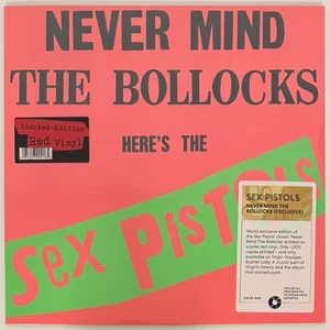 SEX PISTOLS VIRGIN VOYAGES SCARLET LADY NEVER MIND THE BOLLOCKS RED VINYL #295 - Picture 1 of 7