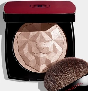 Chanel Illuminating Powder Le Signe Du Lion Limited Or Rose Neu Puder Highlight - Bild 1 von 7