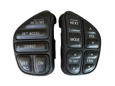 Botões interruptores controles de volante Continental carro Lincoln Town 1998-2004 - Imagem 1 de 4