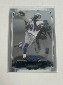 2014 Topps Chrome Refractor Calvin Johnson #98 Detroit Lions - Bild 1 von 2