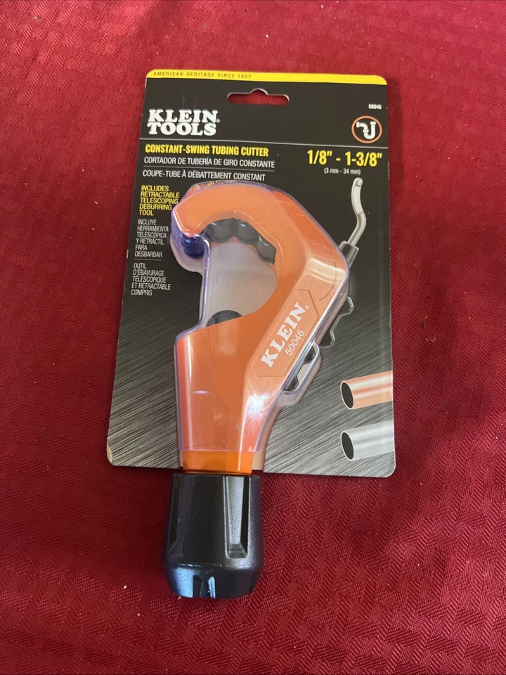 Klein Tools 50046  1-3/8 in Constant Swing Tubing Cutter - Image 1 of 1