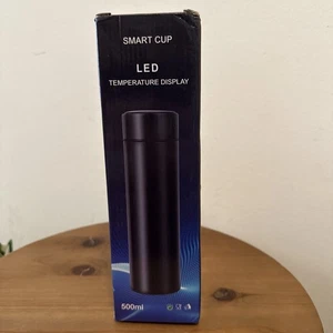 NEU Smart Cup LED Temperaturanzeige, 500ml, Silber - Bild 1 von 11