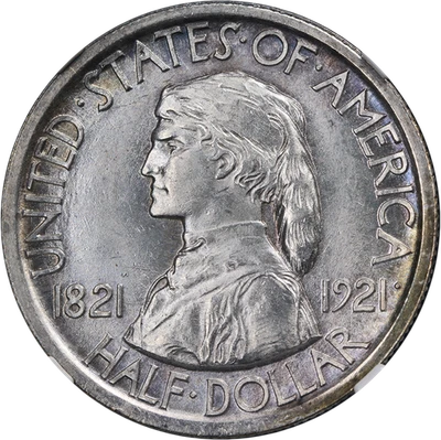 1921 Missouri Commem Half Dollar NGC MS63 Great Eye Appeal Nice Strike - Image 1 of 4