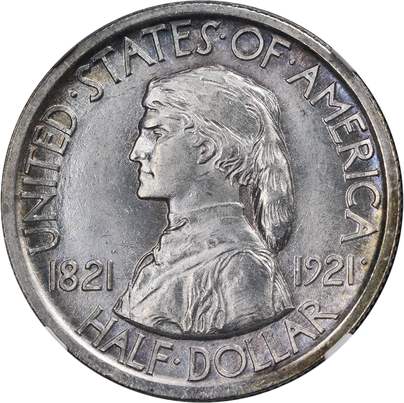 1921 Missouri Commem Half Dollar NGC MS63 Great Eye Appeal Nice Strike - Image 1 of 4