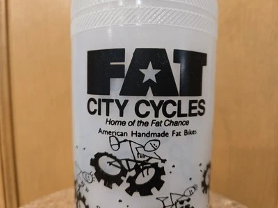 VINTAGE FAT CITY CYCLES FAT CHANCE Fat Bikes Mountain Bike WATER BOTTLE - Image 1 of 4