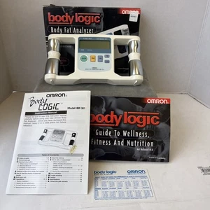 OMRON Body Logic Body Fat Analyzer Model HBF-301 Portable Handheld (READ) - Picture 1 of 9