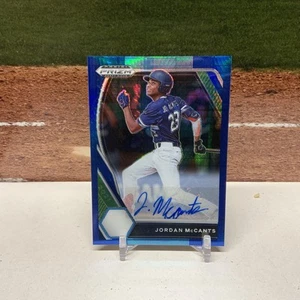 2021 Panini Prizm Draft Picks JORDAN McCANTS BLUE Prizm ROOKIE AUTO - Bild 1 von 2
