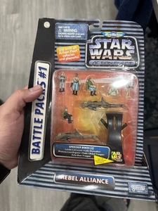 Star Wars: Micro Machines Action Fleet Battle Pack #1 Rebel Alliance Galoob 1995 - Picture 1 of 1
