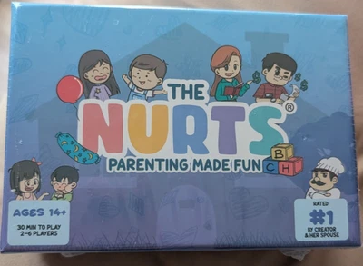 Family Game Night…The Nurts Parenting Made Fun Strategic game - Ages 14+ - Image 1 of 2