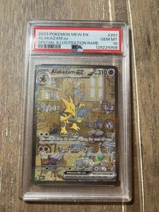 PSA 10 Alakazam ex 201/165 Pokemon Scarlet & Violet 151 SIR Gem Mint - Bild 1 von 2
