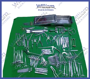 Craniotomy Set 133 PCs For Neuro Surgery Stainless Steel Instruments - Picture 1 of 3