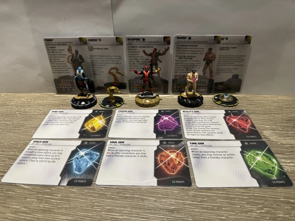 Collectors Trove SR and Chase Bundle Ft. Yondu, Namor, and Deadpool W/ Equipment - Image 1 of 1