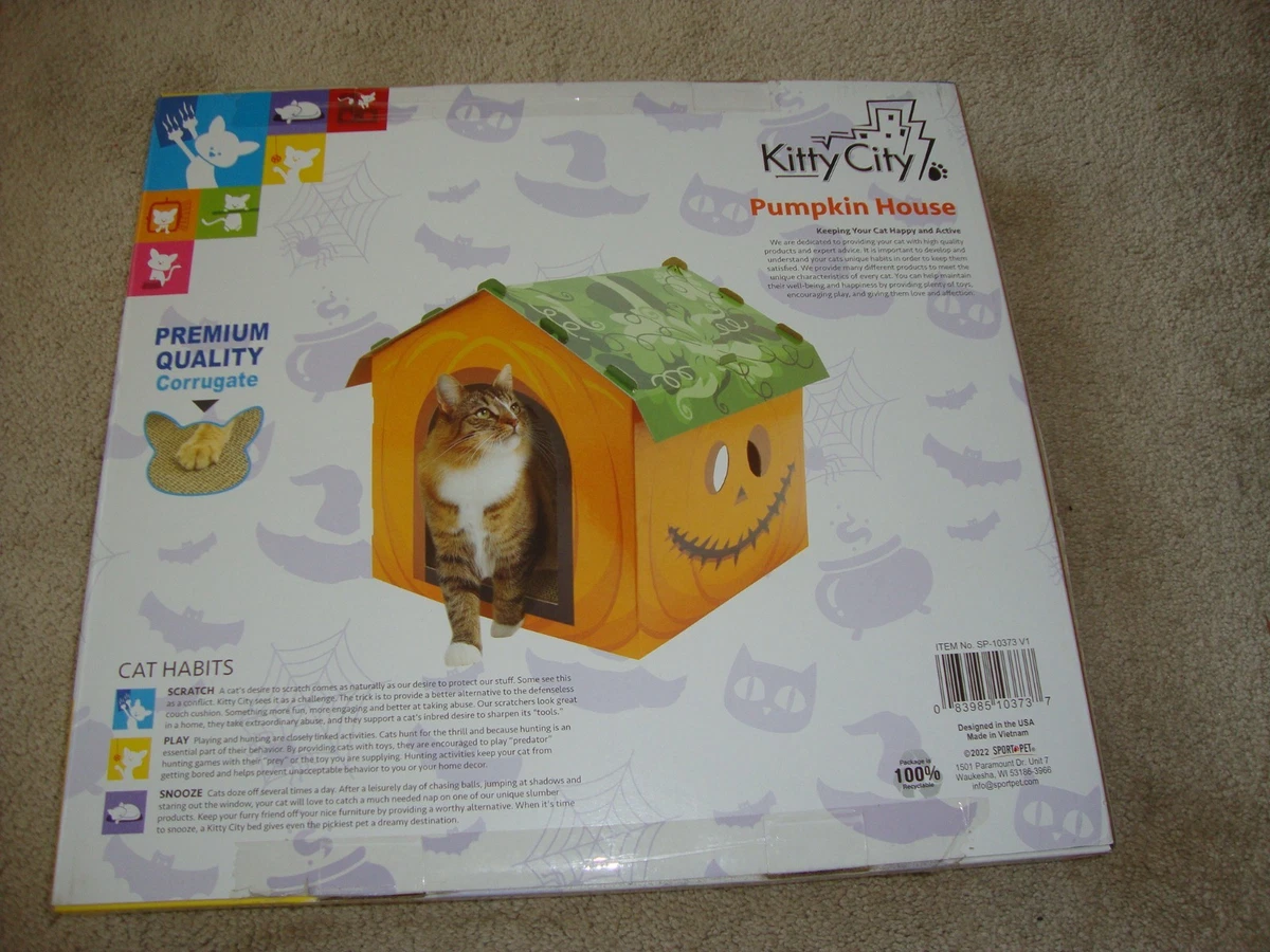 Kitty City Cubo Para Gatos - Conforto E Diversão Para Seu Felino
