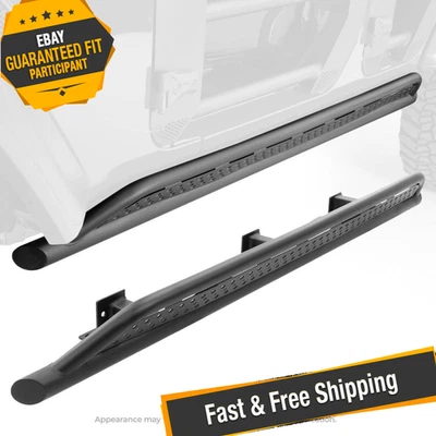 Go Rhino FS4129T Frame Mounted Steel Sliders for 2021-2024 Ford Bronco 4-Door Foto 1 de 4