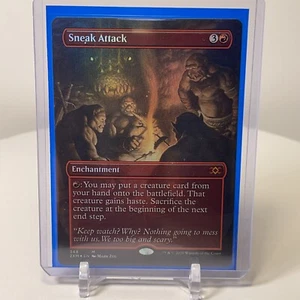 Magic Gathering-MTG-Sneak Attack-Double Masters-PACK FRESH-FOIL-Borderless - Picture 1 of 5