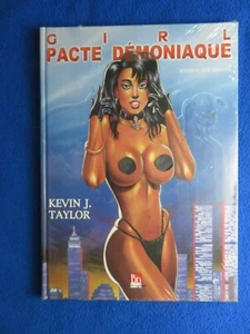 GIRL 2  PACTE DEMONIAQUE T KEVIN TAYLOR  ARTWORK HARDCOVER - Picture 1 of 3