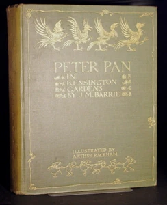 * Rare * Peter Pan In Kensington Gardens 50 Cold Plates By Rackham New Edn 1912 - Picture 1 of 24