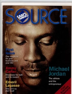 October 1998 Michael Jordan Sam's Club Source 1st Issue Magazine ~ Chicago Bulls - Picture 1 of 1
