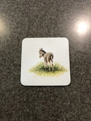 Tarjeta de repuesto de memoria Donkey Baby 1980 Milton Bradley Animal Families 1980 de colección Foto 1 de 2