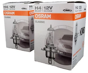 H4 OSRAM Classic BILUX 64193CLC Low Cost, Long Life Set of 2 - Picture 1 of 4