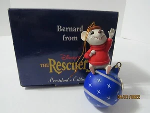 DISNEY BERNARD VON DEN RETTERN PRESIDENT'S EDITION WEIHNACHTSSCHMUCK SEHR GUTER ZUSTAND - Bild 1 von 2